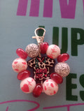 Keychain - Nurse/Scrubs - silicone beaded image 0