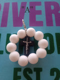 Keychain - Jesus/Cross - Silicone beaded image 0
