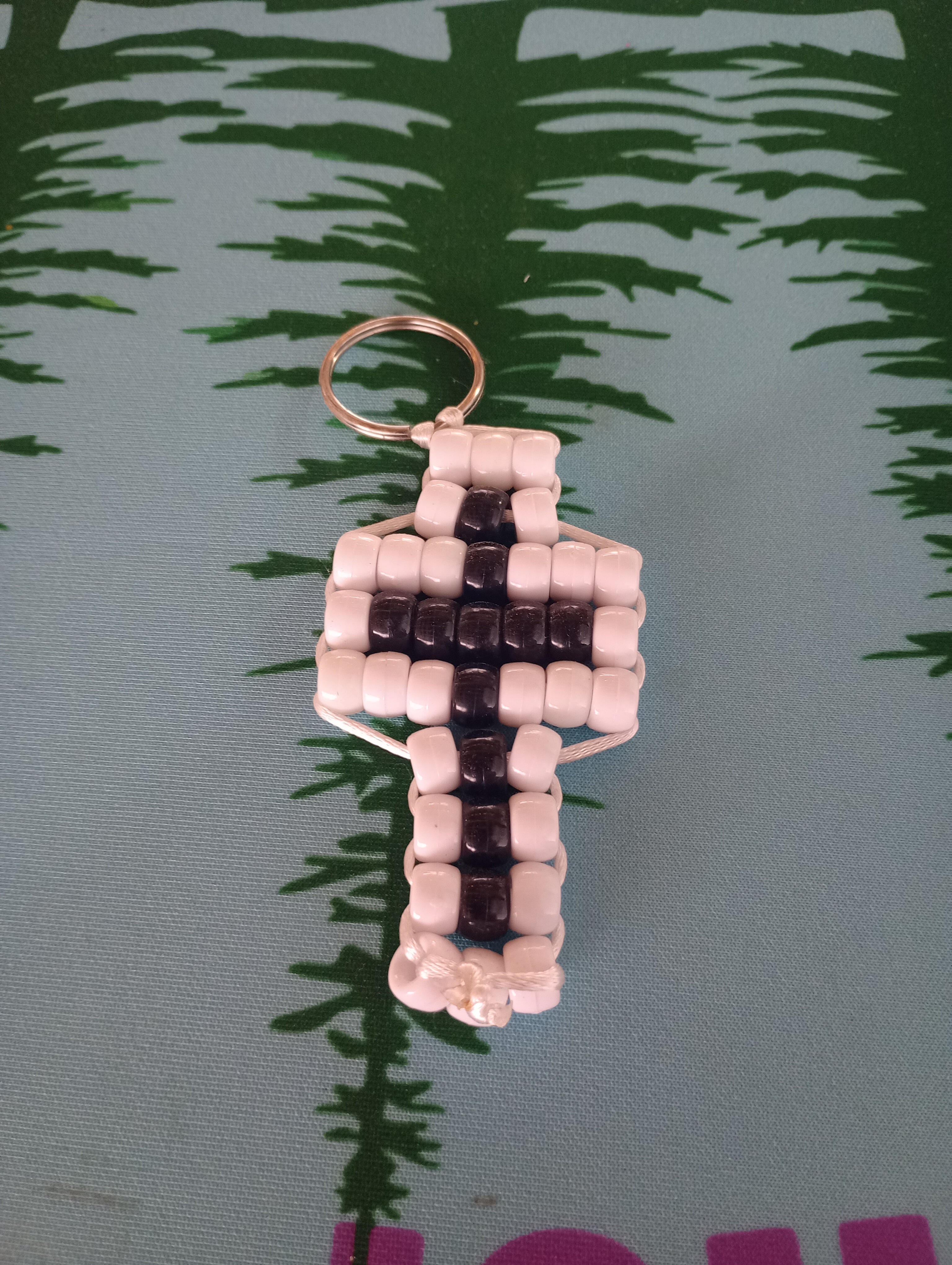 Cross - pony bead Bracelet image 0