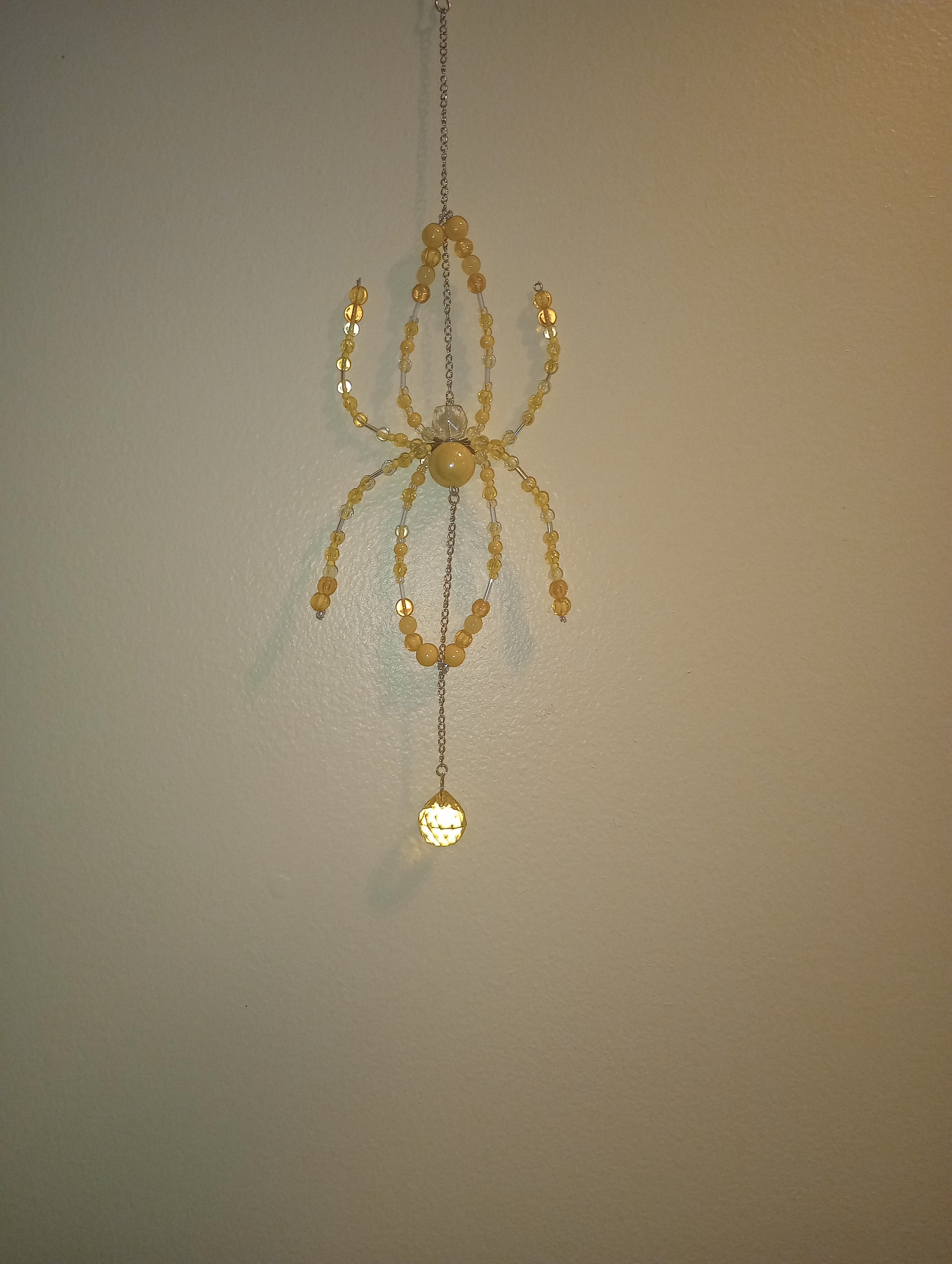 Hanging Spider - Lemon drop image 0