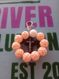 Keychain - Jesus/Cross - Silicone beaded image 0