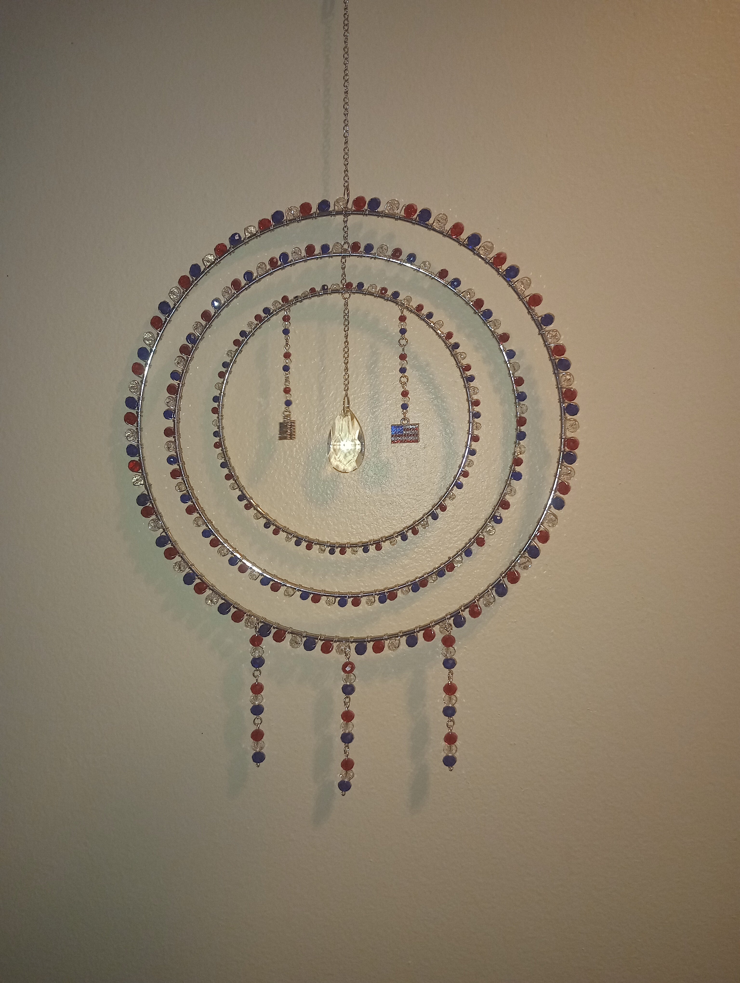 Suncatcher - USA 3 ring image 0