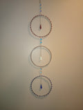 Suncatcher -Vertical 3 ring Patriotic image 0