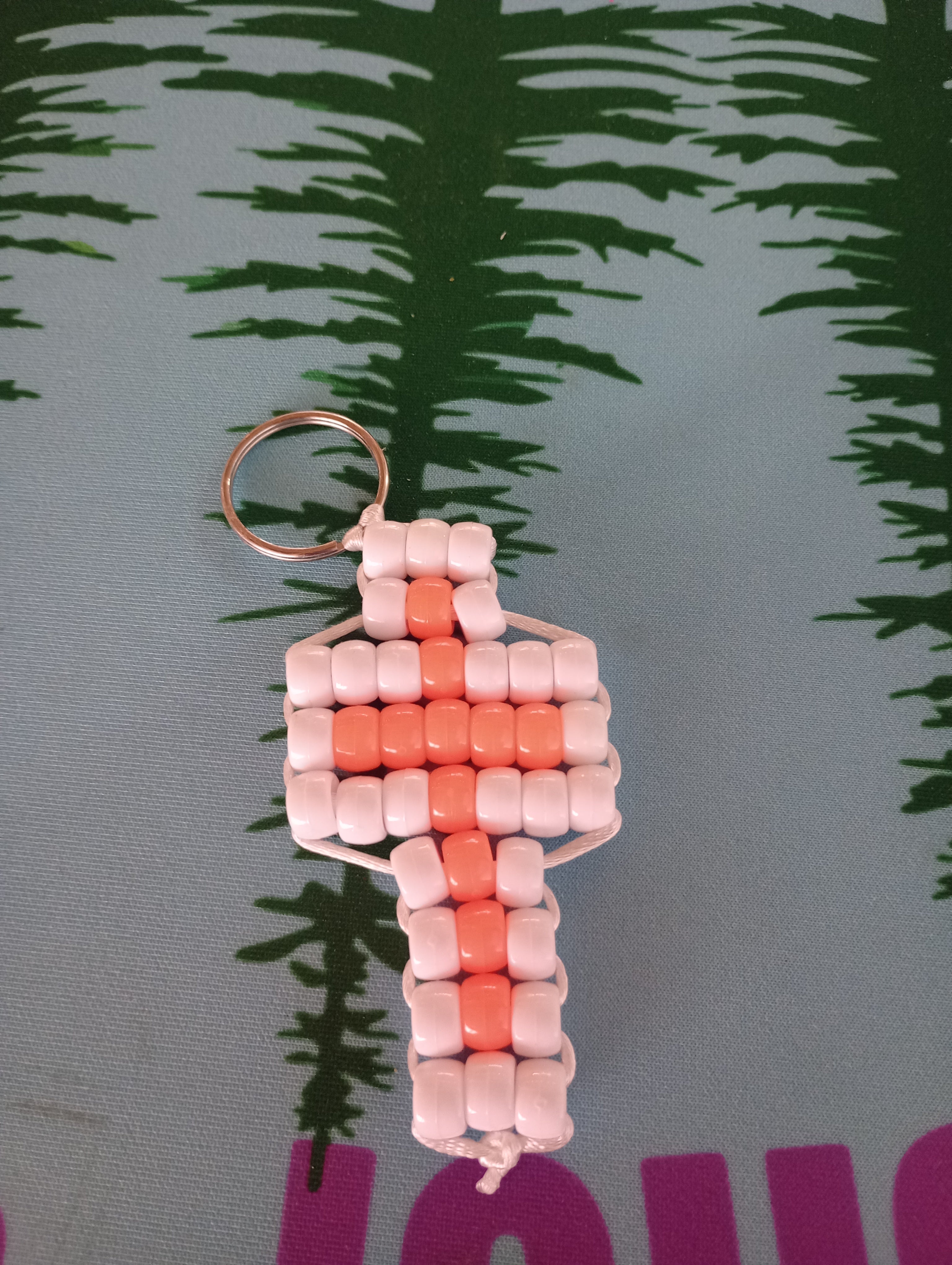 Cross - pony bead Bracelet image 0