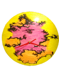 12" Fractal Burnt Clock (a) image 0