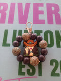 Keychain - Western/Cowgirl - silicone beaded image 0