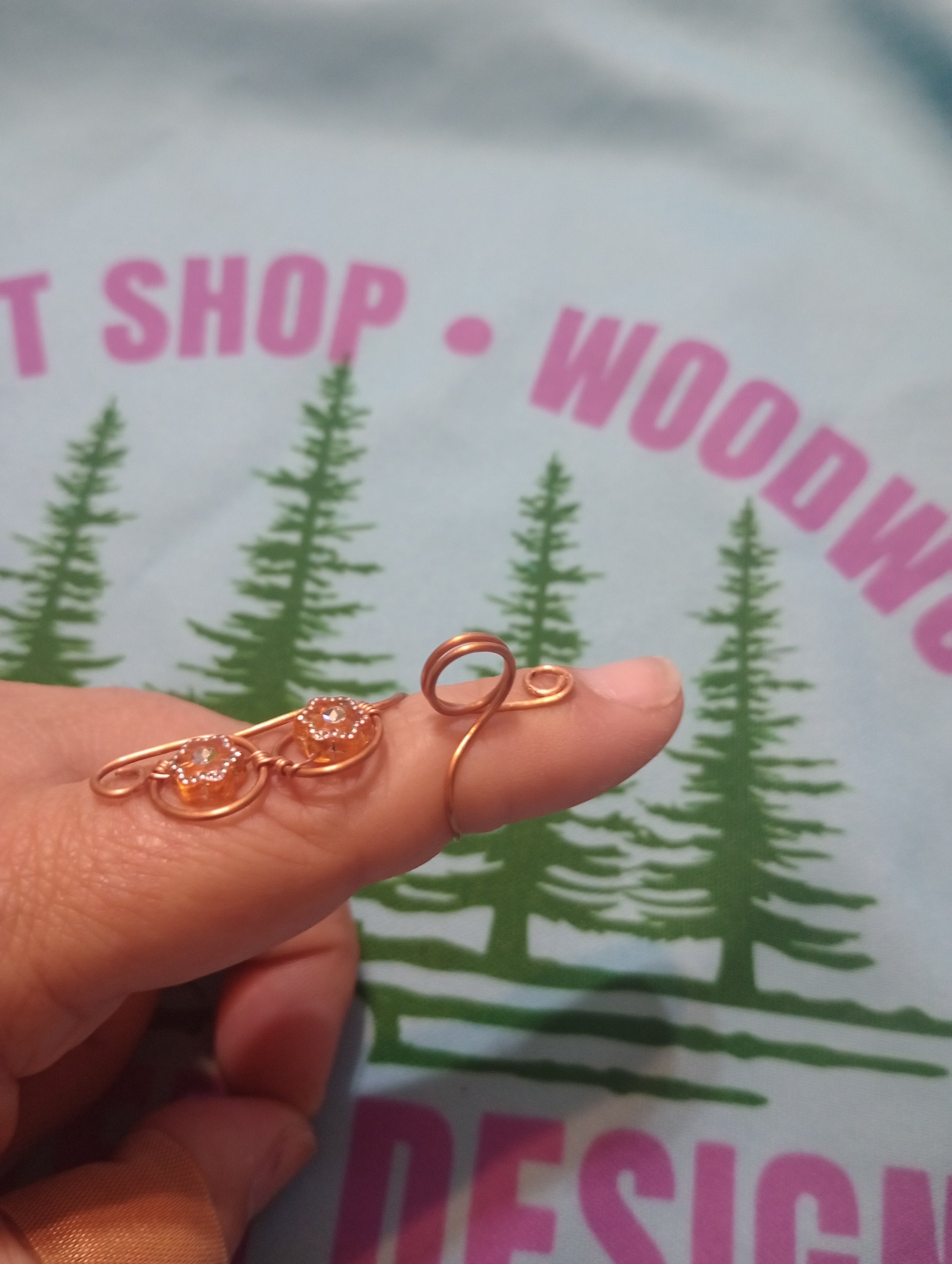 Token Ring (Orange Flowers)